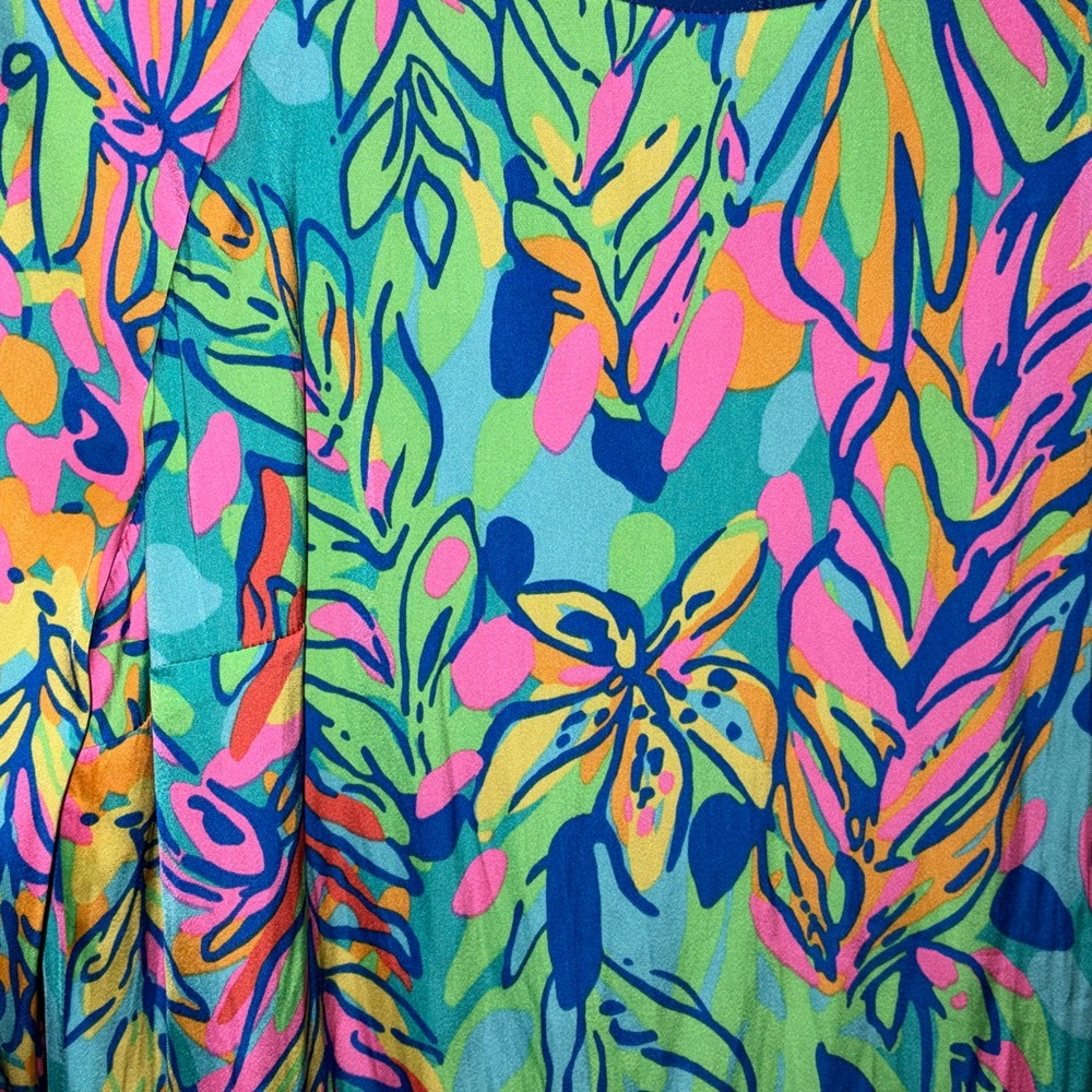 Women’s Lilly Pulitzer Hot Spot Carol Shift Dress Size 8 - Picture 3 of 9
